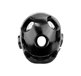 Head Guard, Foam, Full Face w/ Clear Shield, Black