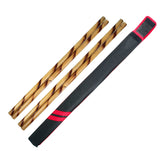 Escrima Stick, Rattan, Burnt Spiral (Pair)