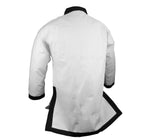 Tangsoodo Uniform, 10 oz., Medium Weight, Black Trim w/ Drawstring Waist