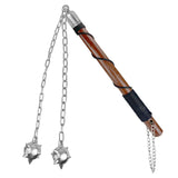 Mace- Metal Flail Mace, 2 Balls (KT-1865-2)