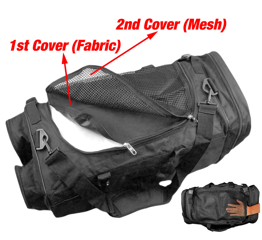 gear bag Gear Bag, Deluxe, Mesh Top, 28", Black – Prowin Corp