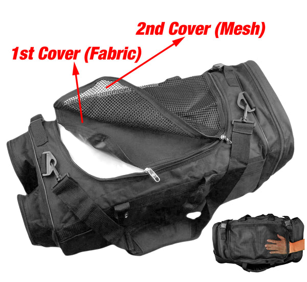 【未使用】Meravel Bow Mesh Strap　ブラック Gear Bag, Deluxe, Mesh Top, 28