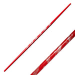 Staff, Hardwood, Red/Silver Dragon