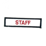 Patch, Title, Staff, 4"