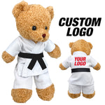 Toy, Stuffed, Martial Arts Teddy Bear (CUSTOM LOGO)