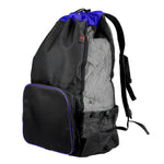 Elite Backpack, Side Mesh, Black/Blue
