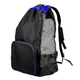 Elite Backpack, Side Mesh, Black/Blue
