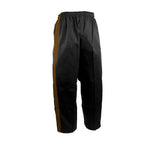 Custom Striped Black Pants, with 1 Stripe