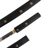 Sword- Metal, Shirasaya Swords 3pcs Set, Black (C-758BK_4)