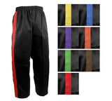 Custom Striped Black Pants, with 1 Stripe