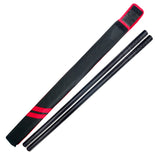 Escrima Stick, Wood, Carved  Kamagong 28" (Pair)