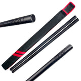 Escrima Stick, Wood, Carved  Kamagong 28" (Pair)