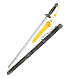 Sword- Metal, Taichi w/Wood Scabbard, Black, 38" (JS-106)