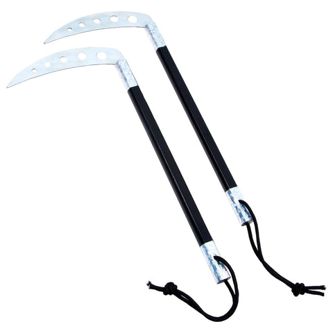 Kama, w/Holes 12", Black