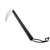 Kama, w/Holes, 12" Wrapped Handle, Black