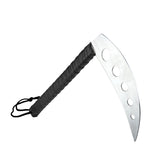 Kama, w/Holes, 12" Wrapped Handle, Black