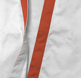 Tang Soo Do Uniform, 7.5 oz., Student Weight, Orange Trim w/ Elastic Waist