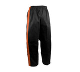Custom Striped Black Pants, with 1 Stripe