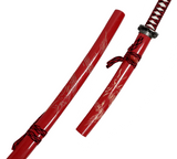Sword- Metal, Samurai Swords 3pcs Set, Red (YK-58RD4)