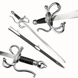 Sword,  Metal, Medieval Rapier Sword, 38" (WT-4012)