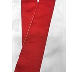 Tang Soo Do Uniform, 7.5 oz., Student Weight, Red Trim w/ Elastic Waist