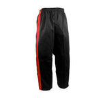 Custom Striped Black Pants, with 1 Stripe
