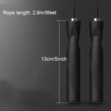 Jump Rope, Pvc, Premier, Black