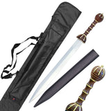 Sword- Metal, Medieval, Roman Foot Soldier, 32" (TC-5511)