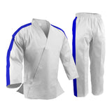 Custom Trimmed Sleeves and Pants, Uniform,  Light Weight, White