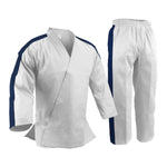 Custom Trimmed Sleeves and Pants, Uniform,  Light Weight, White