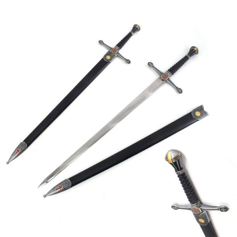 Sword,  Metal, Medieval, Crusader Sword 39" (HK-9105)