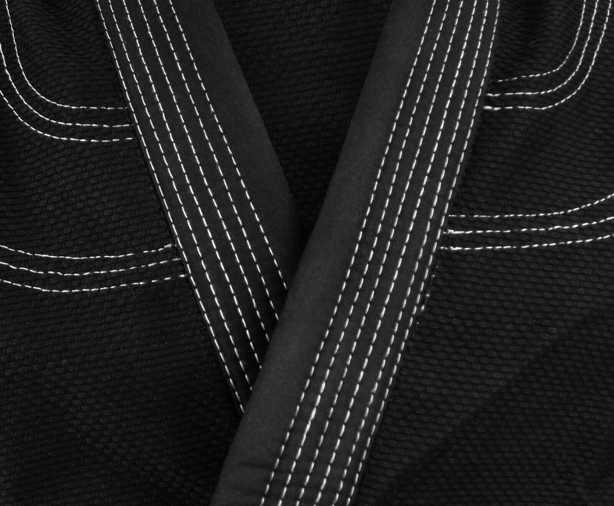 Jiu Jitsu Jacket, Single Weave, Black – Prowin Corp.
