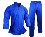 Karate Uniform, 12 oz. Heavy, Blue