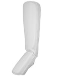 Shin Instep Guard, Cloth Regular, White