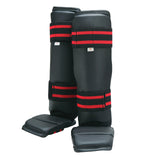 Shin Instep Guard, TKD Vinyl, Black