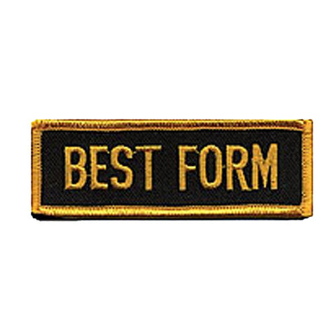 Patch, Achievement, Best Form 4"