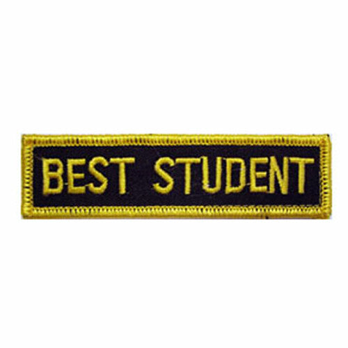 Outstanding Patch Patch, Achievement, Best Student 4