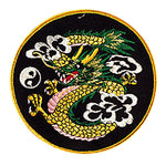 Patch, Animal, Dragon in Circle 4.5"