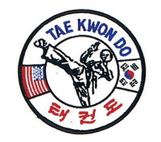 Patch, Logo, USA w/ Taekwondo 4