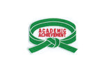 Patch, Achievement, Academic Achievement Belt Color 3"