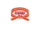 Patch, Achievement, Academic Achievement Belt Color 3"