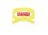 Patch, Achievement, Academic Achievement Belt Color 3"